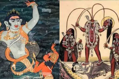 Who is the weirdest figure in Hindu mythology?