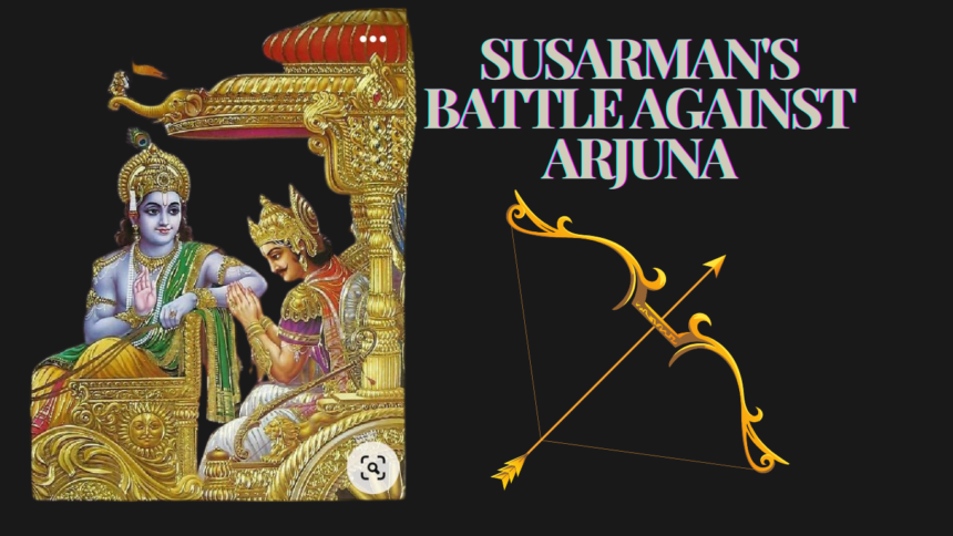 Susarman's Battle Against Arjuna